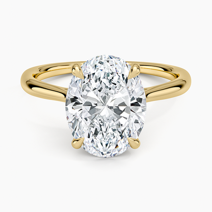 Freesia Cathedral Solitaire Ring