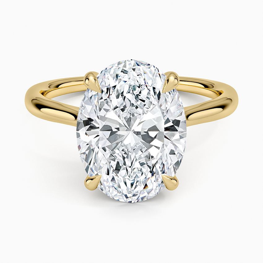 Freesia Cathedral Solitaire Ring