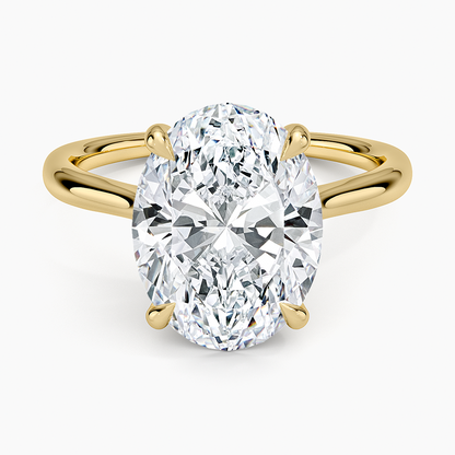 Freesia Cathedral Solitaire Ring