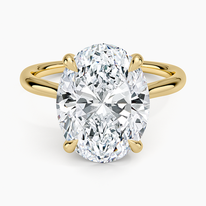 Freesia Cathedral Solitaire Ring