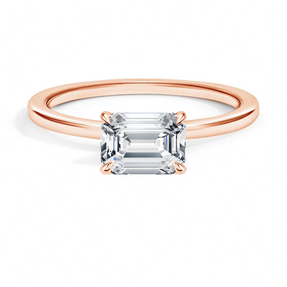 Perfect Fit East-West Solitaire Ring
