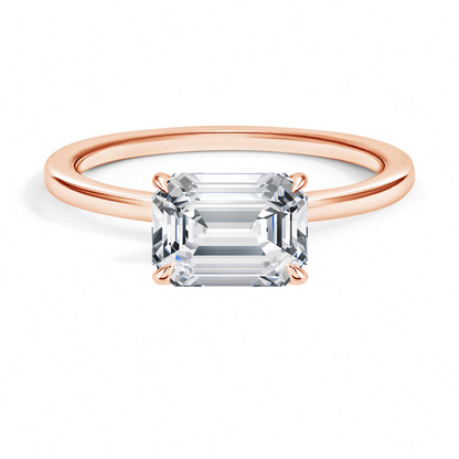 Perfect Fit East-West Solitaire Ring