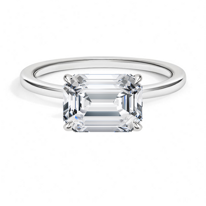 Perfect Fit East-West Solitaire Ring