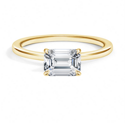 Perfect Fit East-West Solitaire Ring