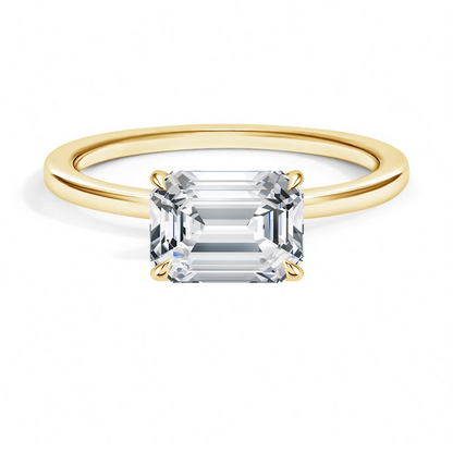Perfect Fit East-West Solitaire Ring