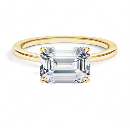 Perfect Fit East-West Solitaire Ring