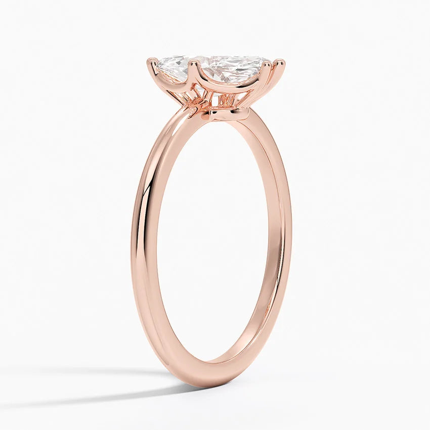 Samara Eight-Prong Solitaire Ring