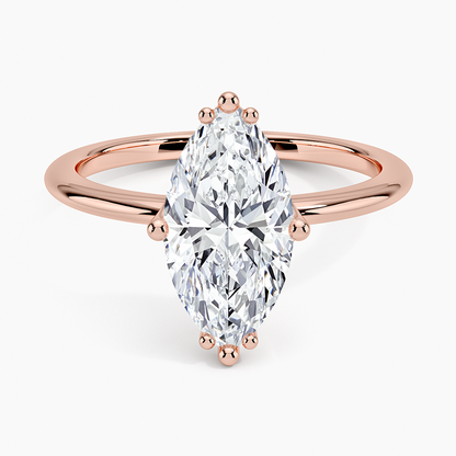 Samara Eight-Prong Solitaire Ring