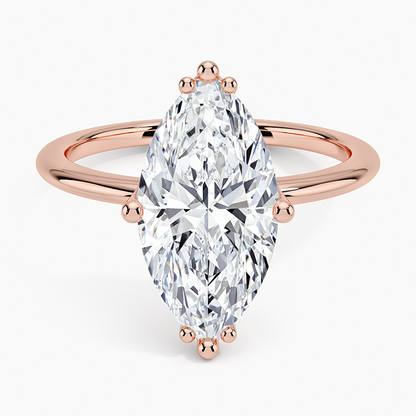 Samara Eight-Prong Solitaire Ring
