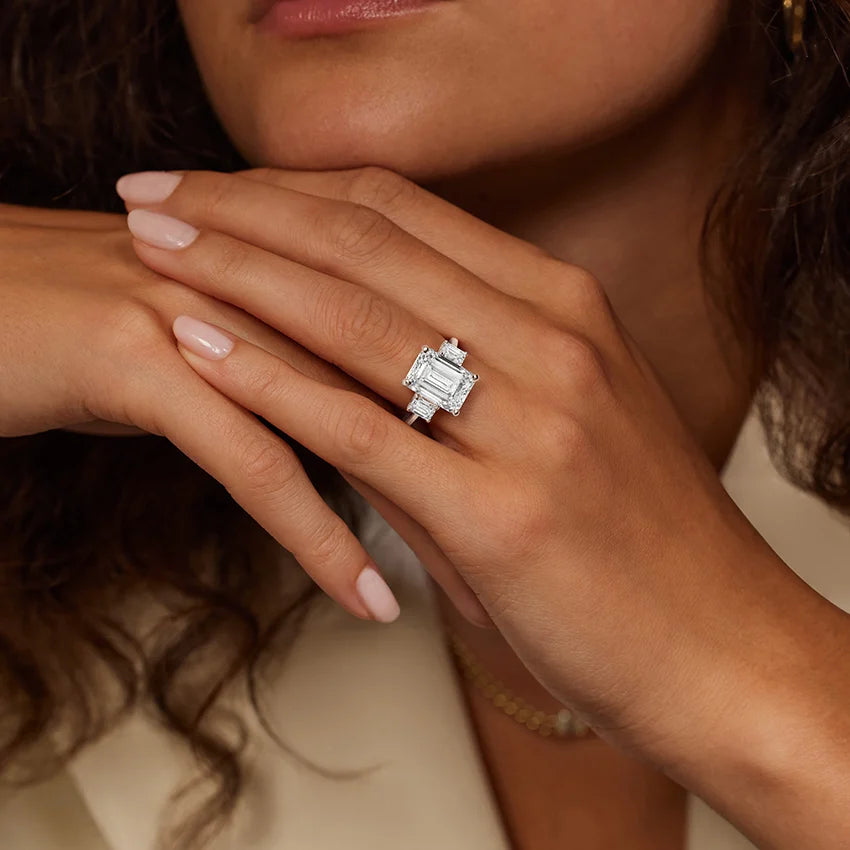 Luxe Rhiannon Three Stone Diamond