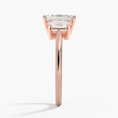 Luxe Rhiannon Three Stone Diamond