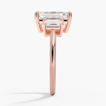 Luxe Rhiannon Three Stone Diamond