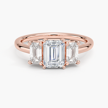 Luxe Rhiannon Three Stone Diamond