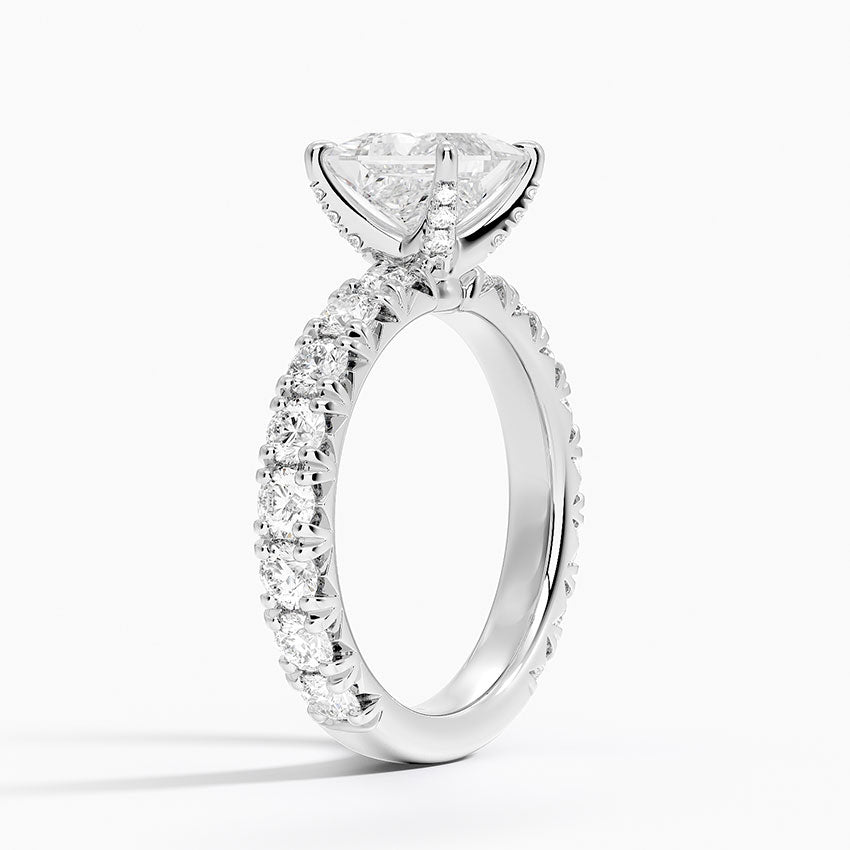 Ellora Diamond Ring Hidden Halo
