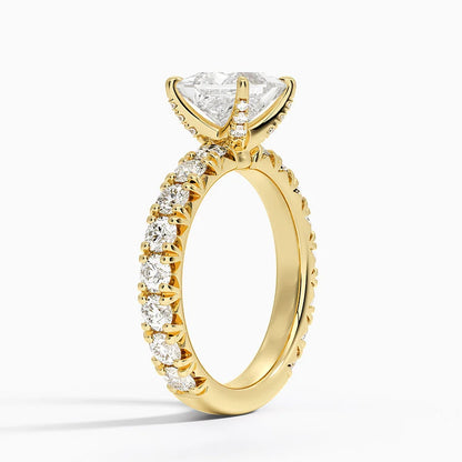 Ellora Diamond Ring Hidden Halo