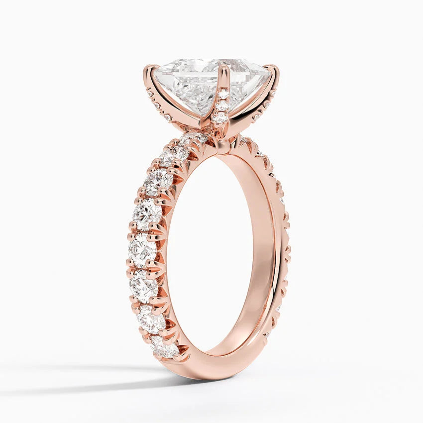 Ellora Diamond Ring Hidden Halo