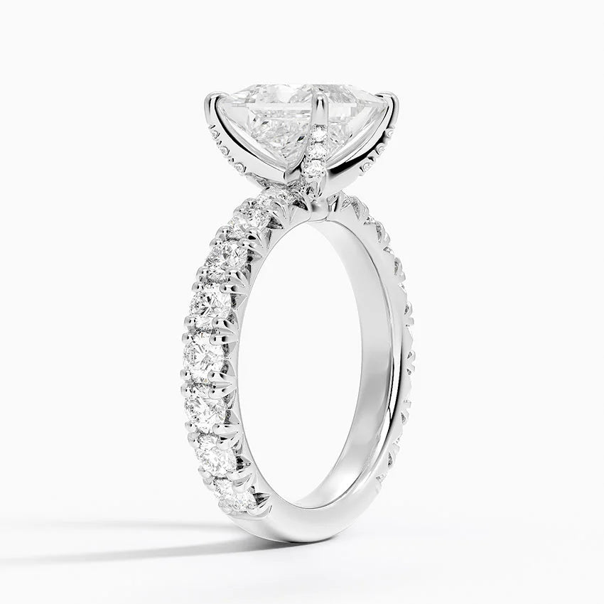 Ellora Diamond Ring Hidden Halo