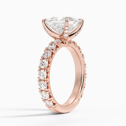 Ellora Diamond Ring Hidden Halo