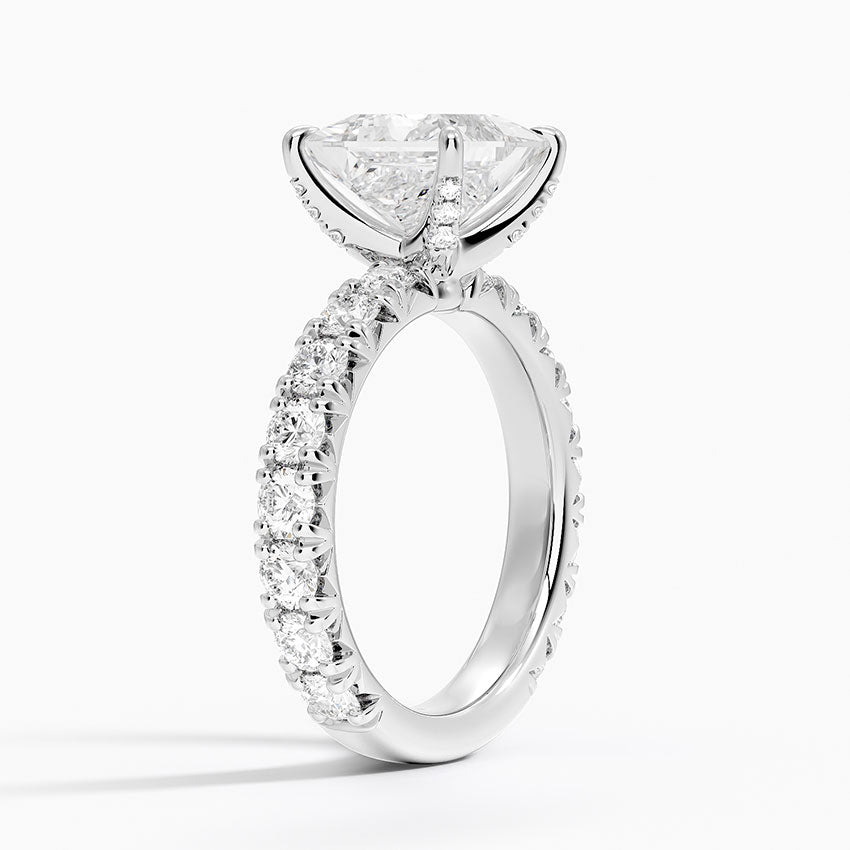 Ellora Diamond Ring Hidden Halo