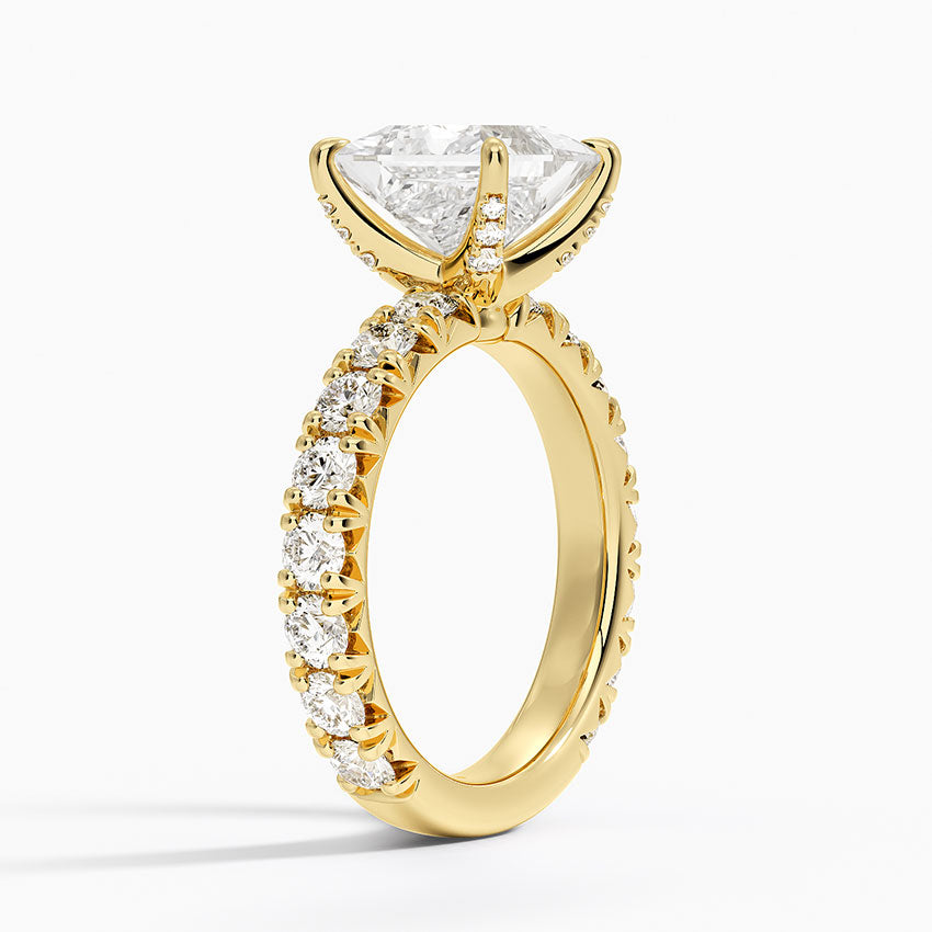 Ellora Diamond Ring Hidden Halo