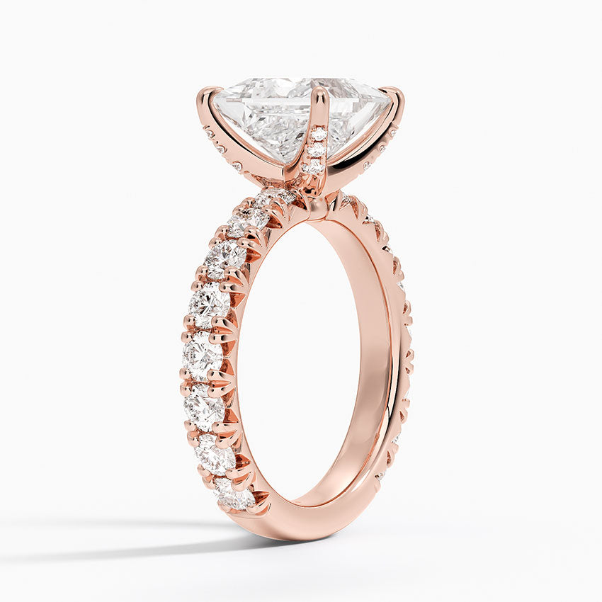 Ellora Diamond Ring Hidden Halo