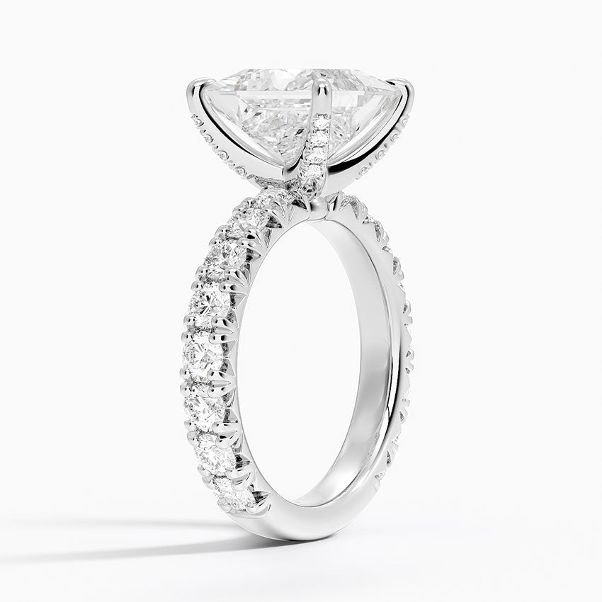 Ellora Diamond Ring Hidden Halo