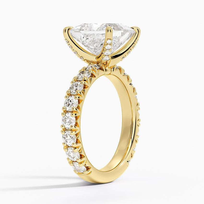 Ellora Diamond Ring Hidden Halo