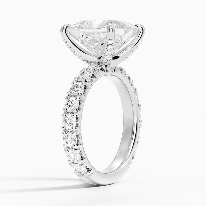 Ellora Diamond Ring Hidden Halo