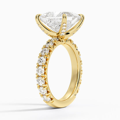 Ellora Diamond Ring Hidden Halo