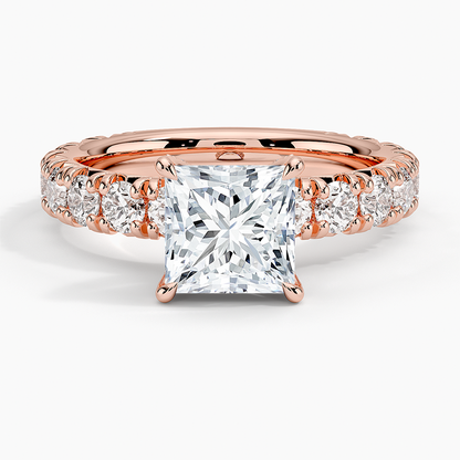 Ellora Diamond Ring Hidden Halo