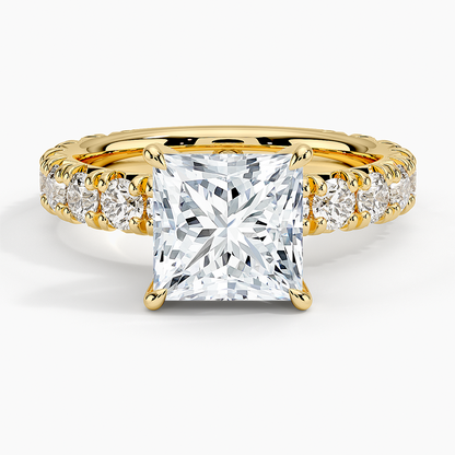 Ellora Diamond Ring Hidden Halo