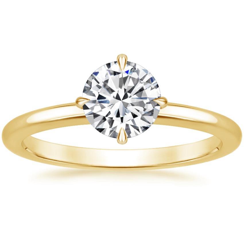 North Star Solitaire Ring