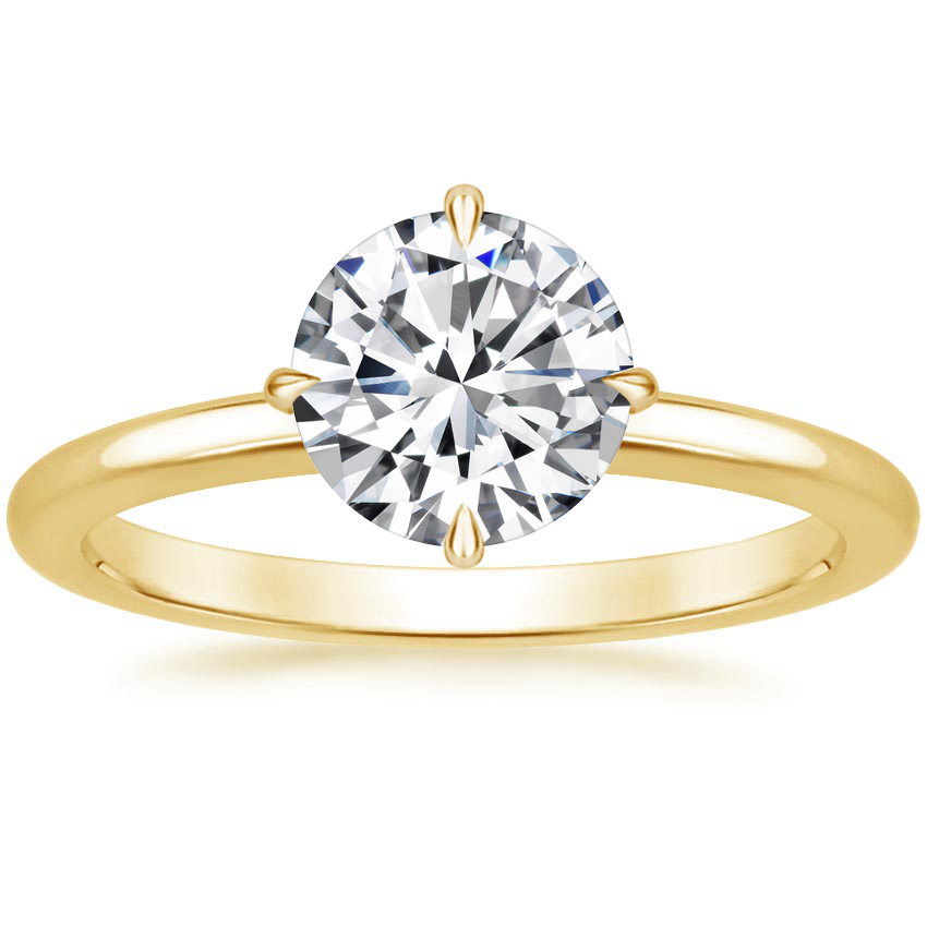 North Star Solitaire Ring