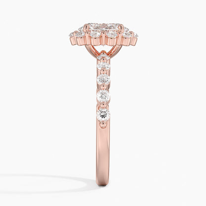 Marseille Halo Diamond Ring
