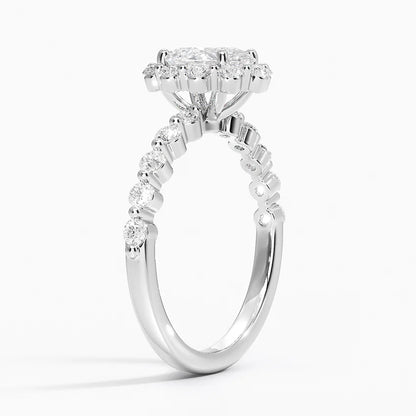 Marseille Halo Diamond Ring