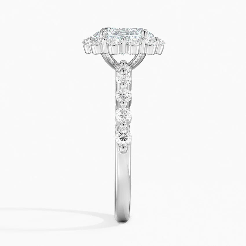Marseille Halo Diamond Ring
