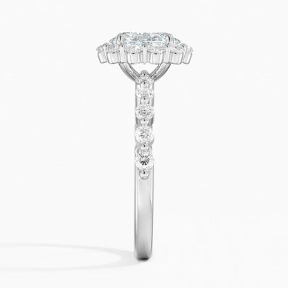 Marseille Halo Diamond Ring