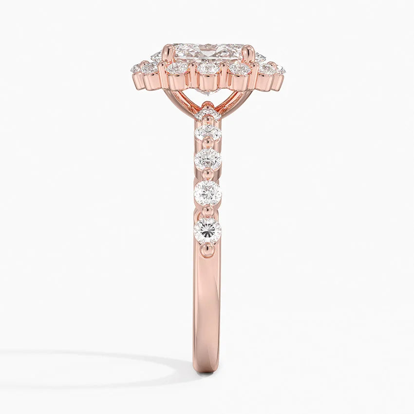 Marseille Halo Diamond Ring