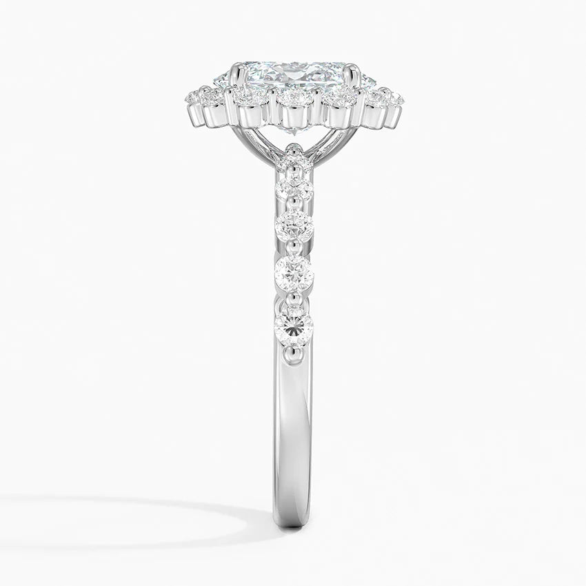 Marseille Halo Diamond Ring