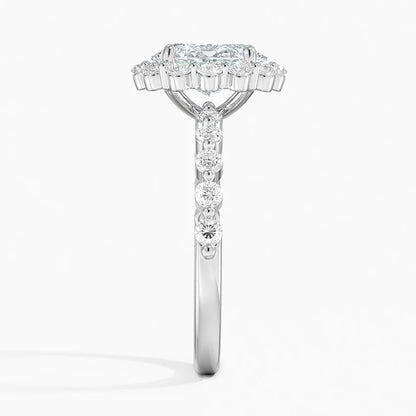 Marseille Halo Diamond Ring