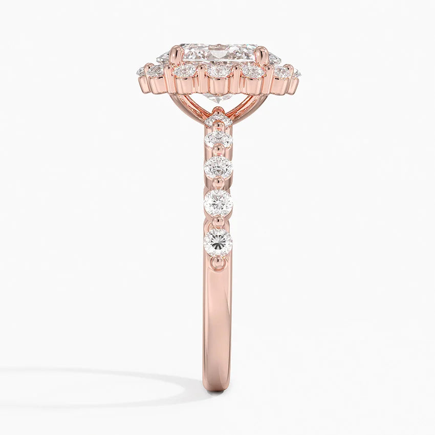 Marseille Halo Diamond Ring