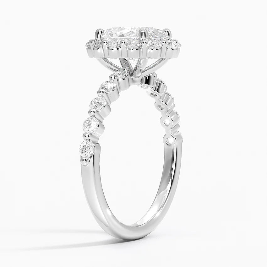 Marseille Halo Diamond Ring
