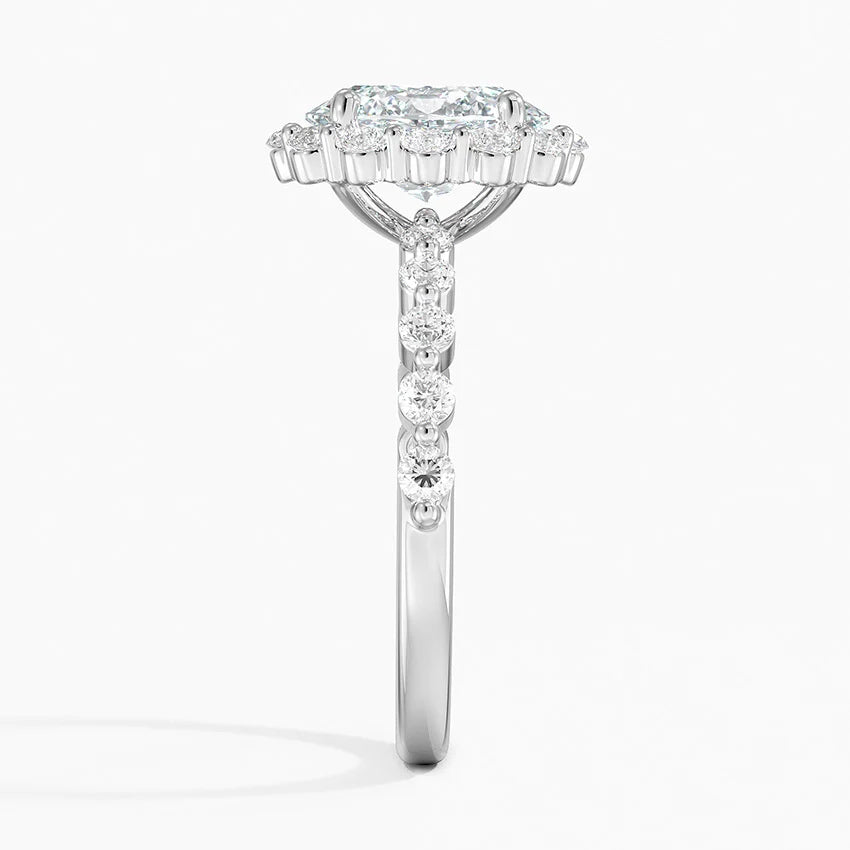 Marseille Halo Diamond Ring
