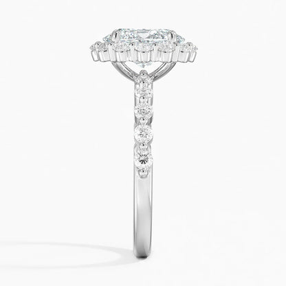 Marseille Halo Diamond Ring