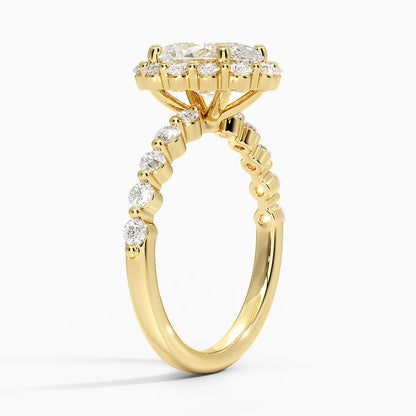 Marseille Halo Diamond Ring