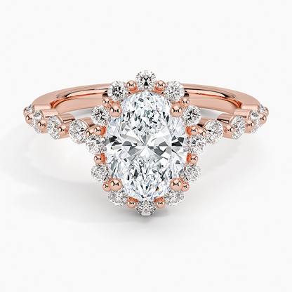 Marseille Halo Diamond Ring
