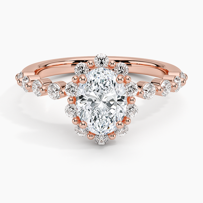 Marseille Halo Diamond Ring