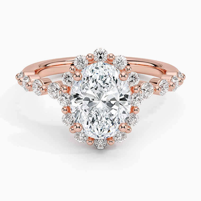 Marseille Halo Diamond Ring