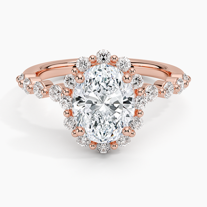 Marseille Halo Diamond Ring