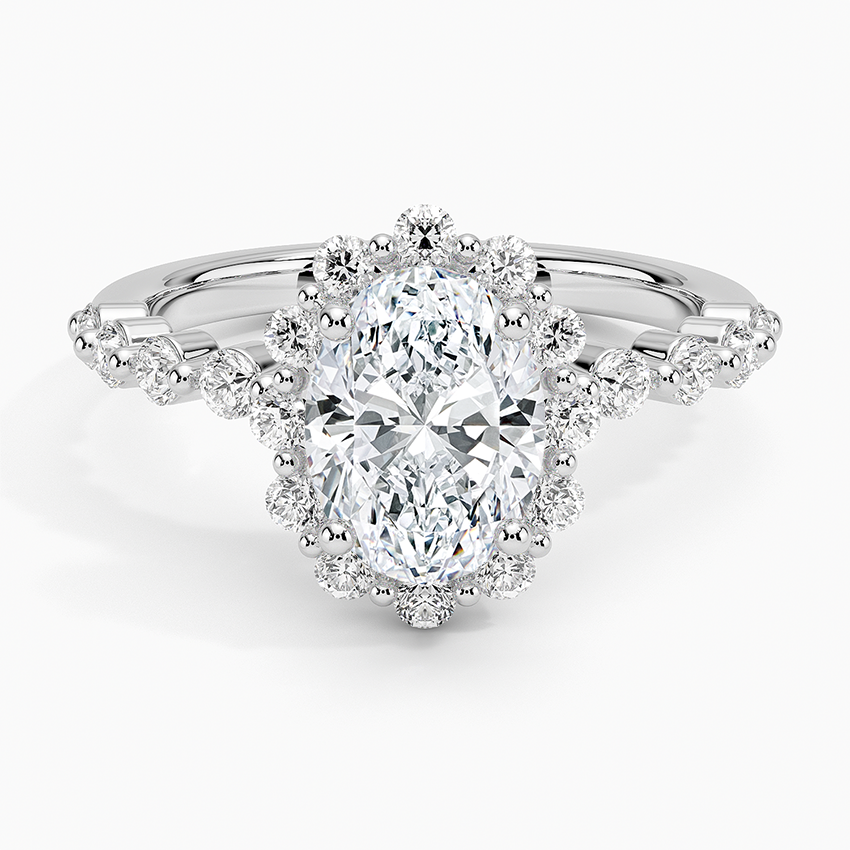 Marseille Halo Diamond Ring